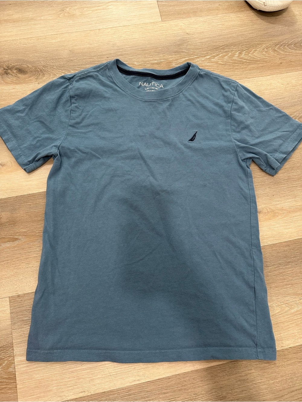 Nautica Boy’s Classic Crew Neck T-Shirt - Slate Blue 14/16